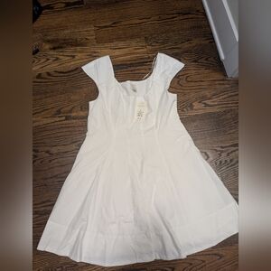 Elegant White Dress Size 10